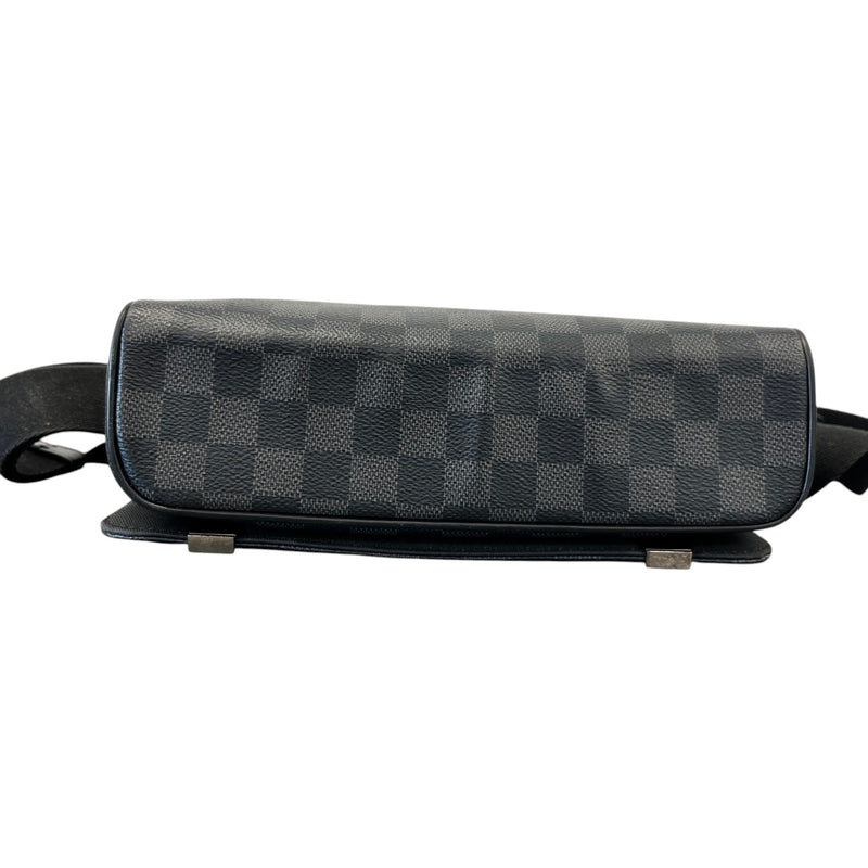 Men's Monogram Eclipse District Pm Messenger Bag Charcoal