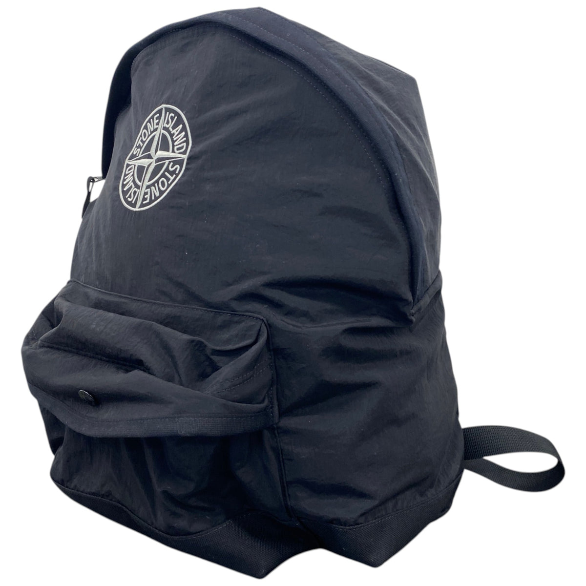 Men's Embroidered Compass Logo Backpack Black - Photo 4