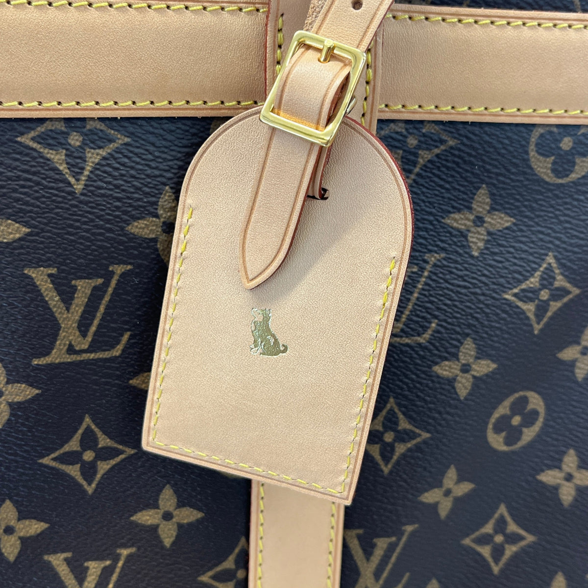 Women's Monogram Sac Chien 50 Travel Bag Brown - Photo 13