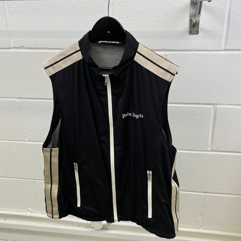 Men's Classic Logo Gilet Black Size IT 52 / XL