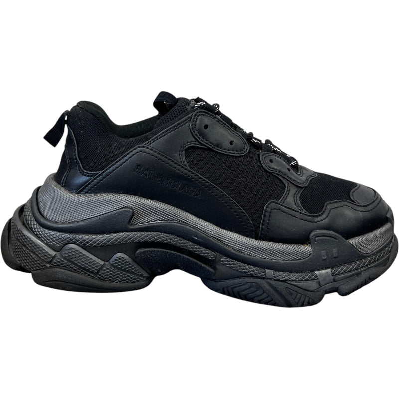 Men's Triple S Low Trainers Black Size EU 40 / UK 6