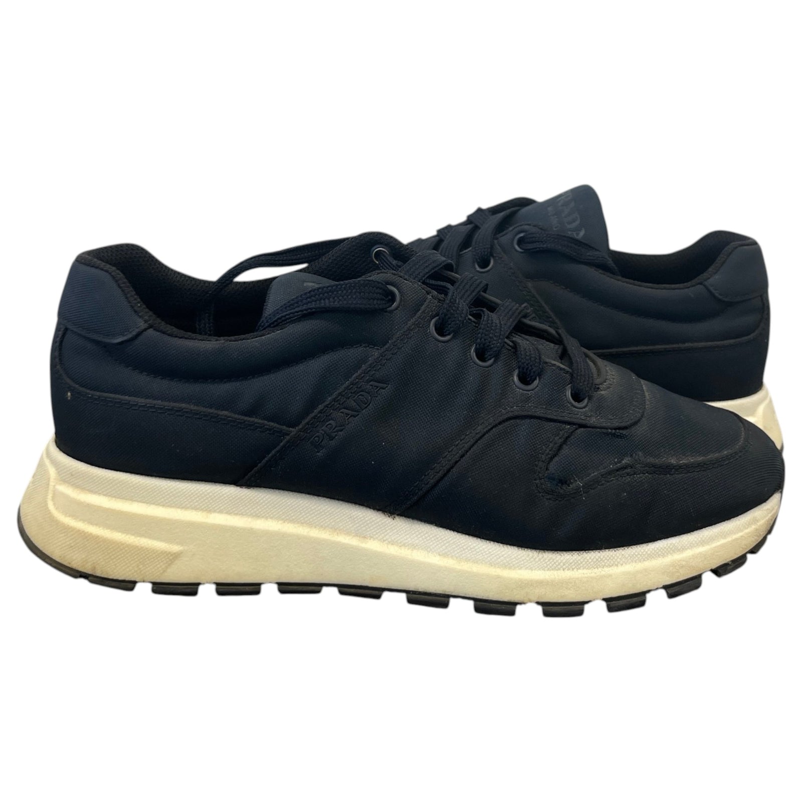 Men's Runner Low Trainers Navy Size UK 6 / EU 40 - Photo 3