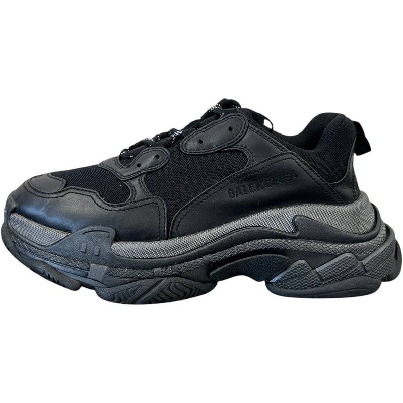 Men's Triple S Low Trainers Black Size EU 40 / UK 6