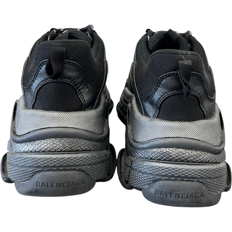 Men's Triple S Low Trainers Black Size EU 40 / UK 6