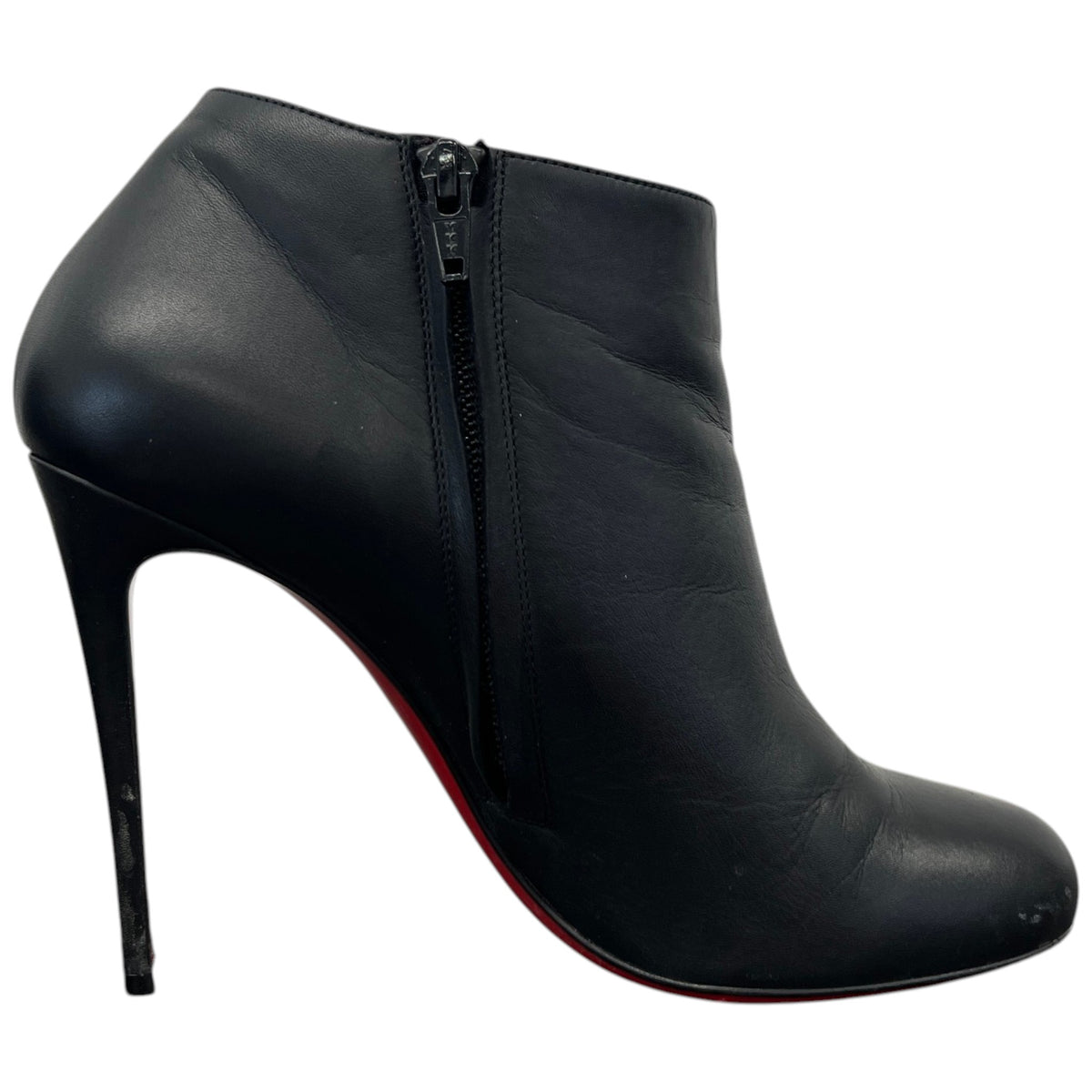 Women's Belle Ankle Boot Heels Black Size UK 6.5 / EU 39.5 - Photo 4