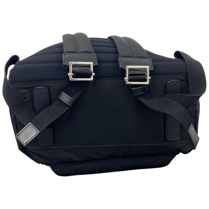 Men's Bee Embroidered Backpack Black
