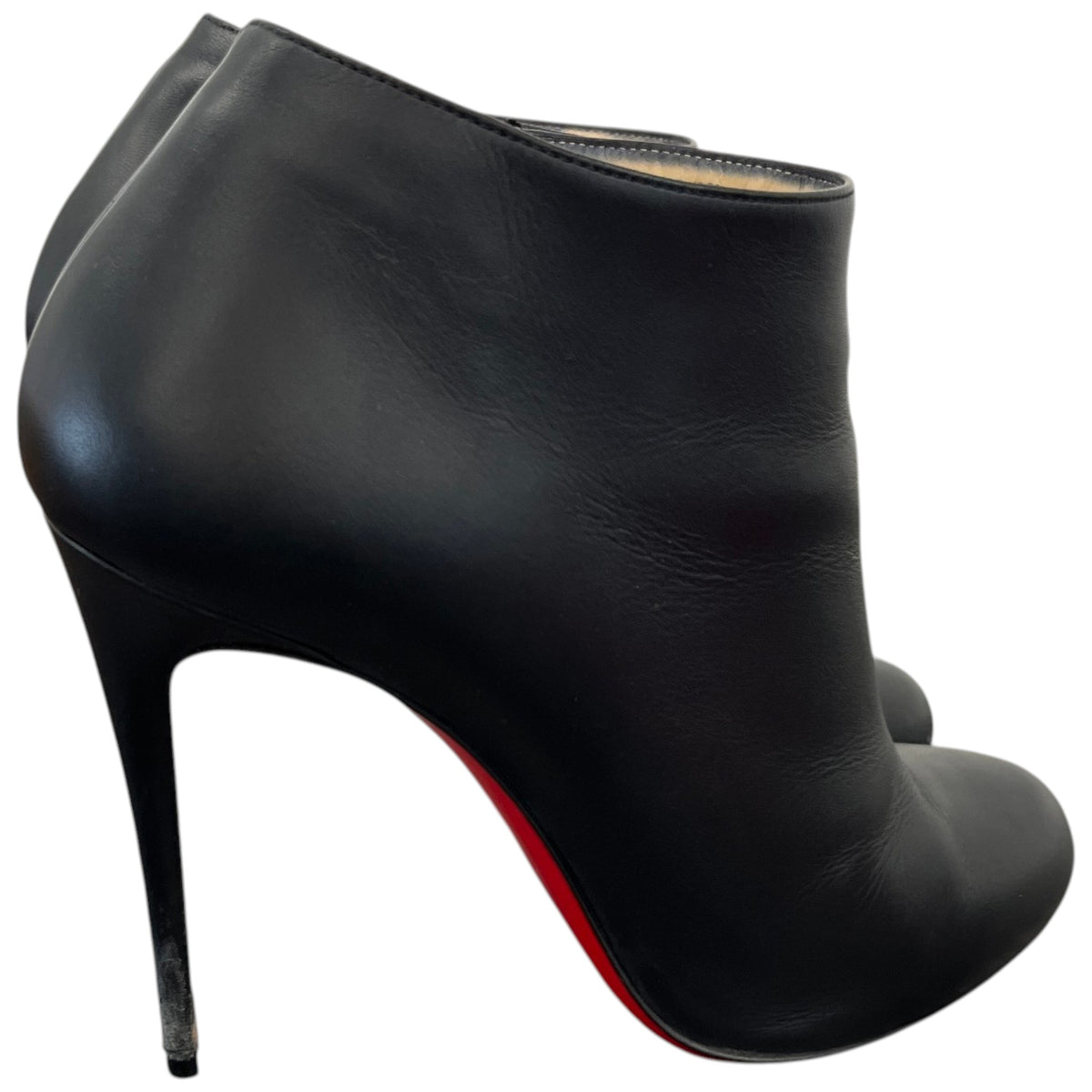 Women's Belle Ankle Boot Heels Black Size UK 6.5 / EU 39.5 - Photo 8