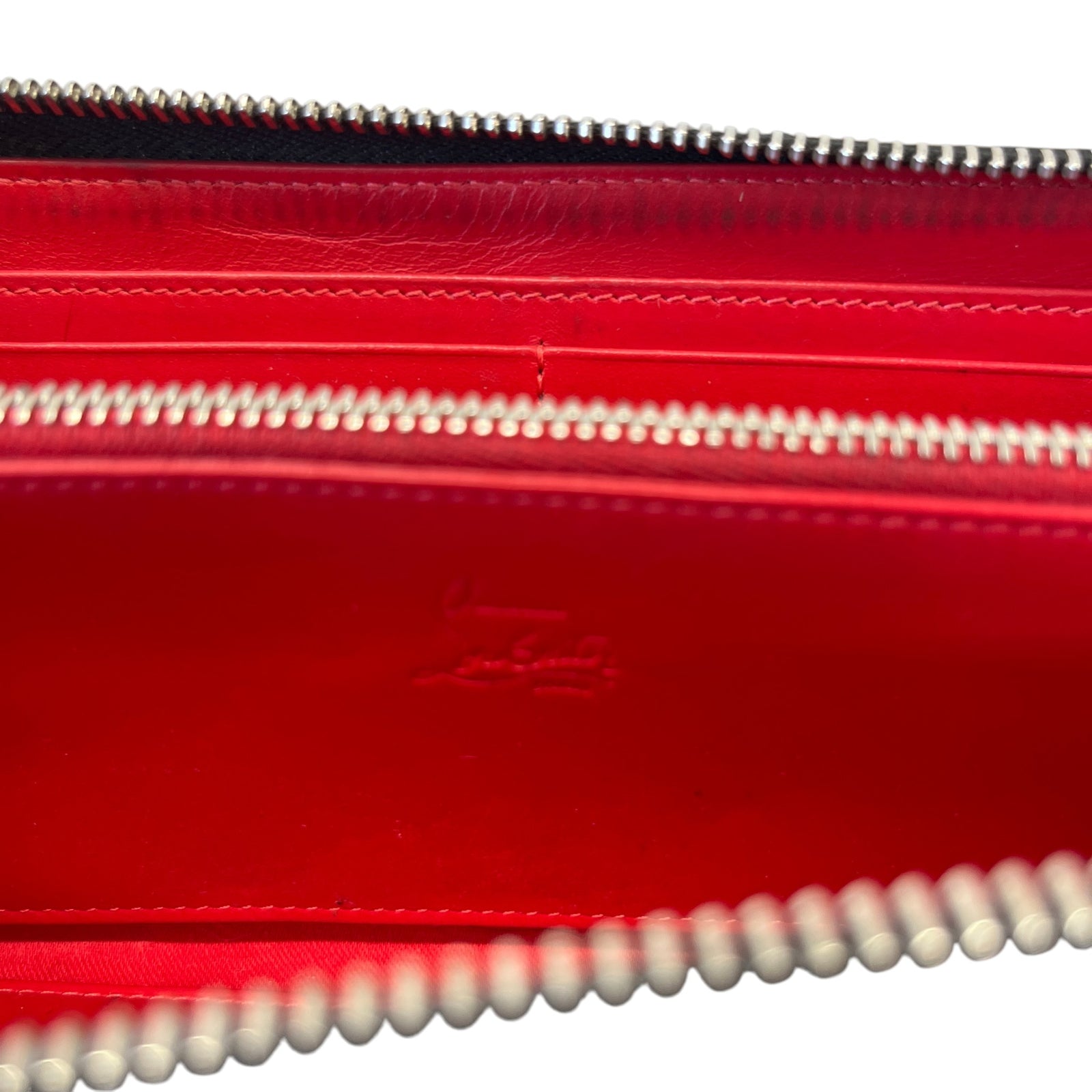 Women's Metallic Spikes Wallet Silver - Photo 9