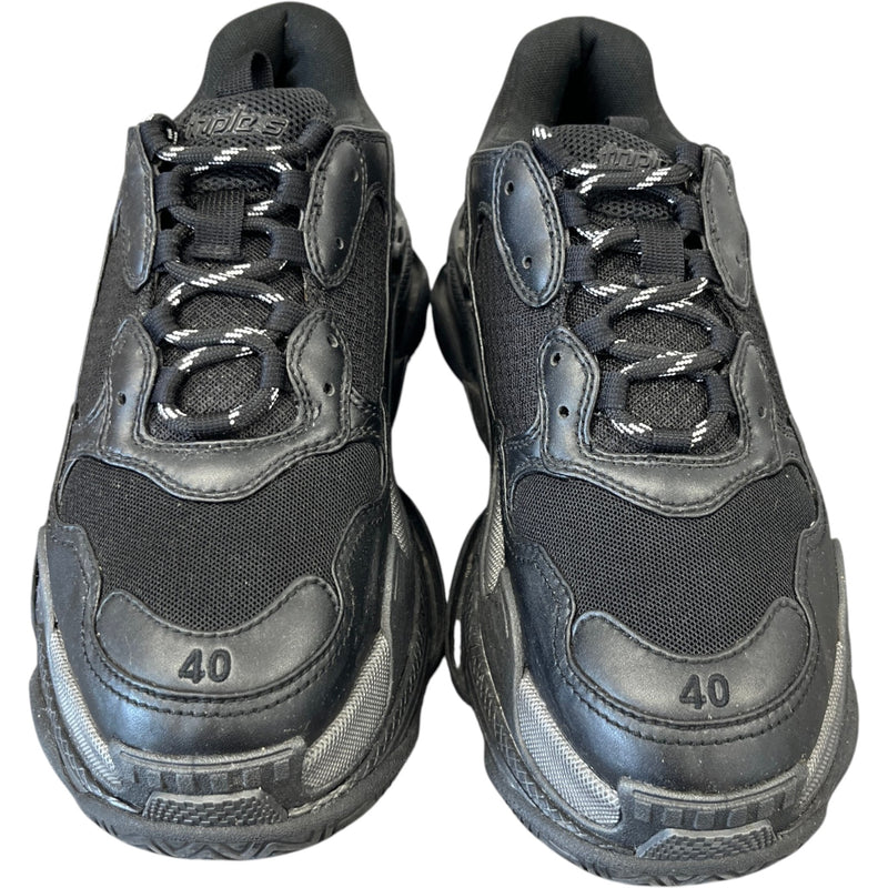 Men's Triple S Low Trainers Black Size EU 40 / UK 6