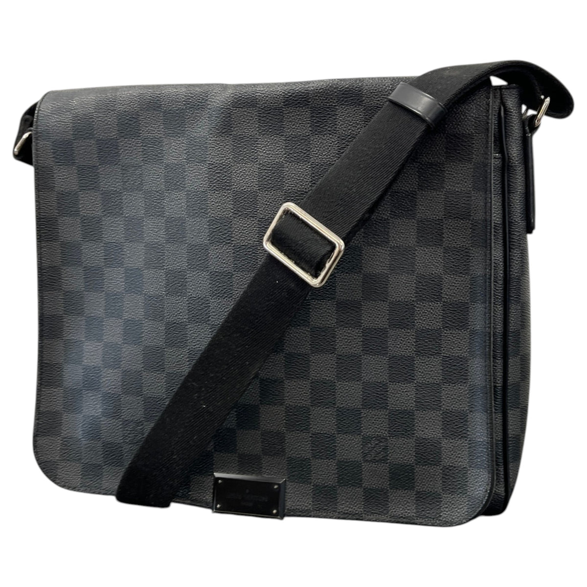 Men's Damier Graphite District PM Messenger Bag Black - Photo 5