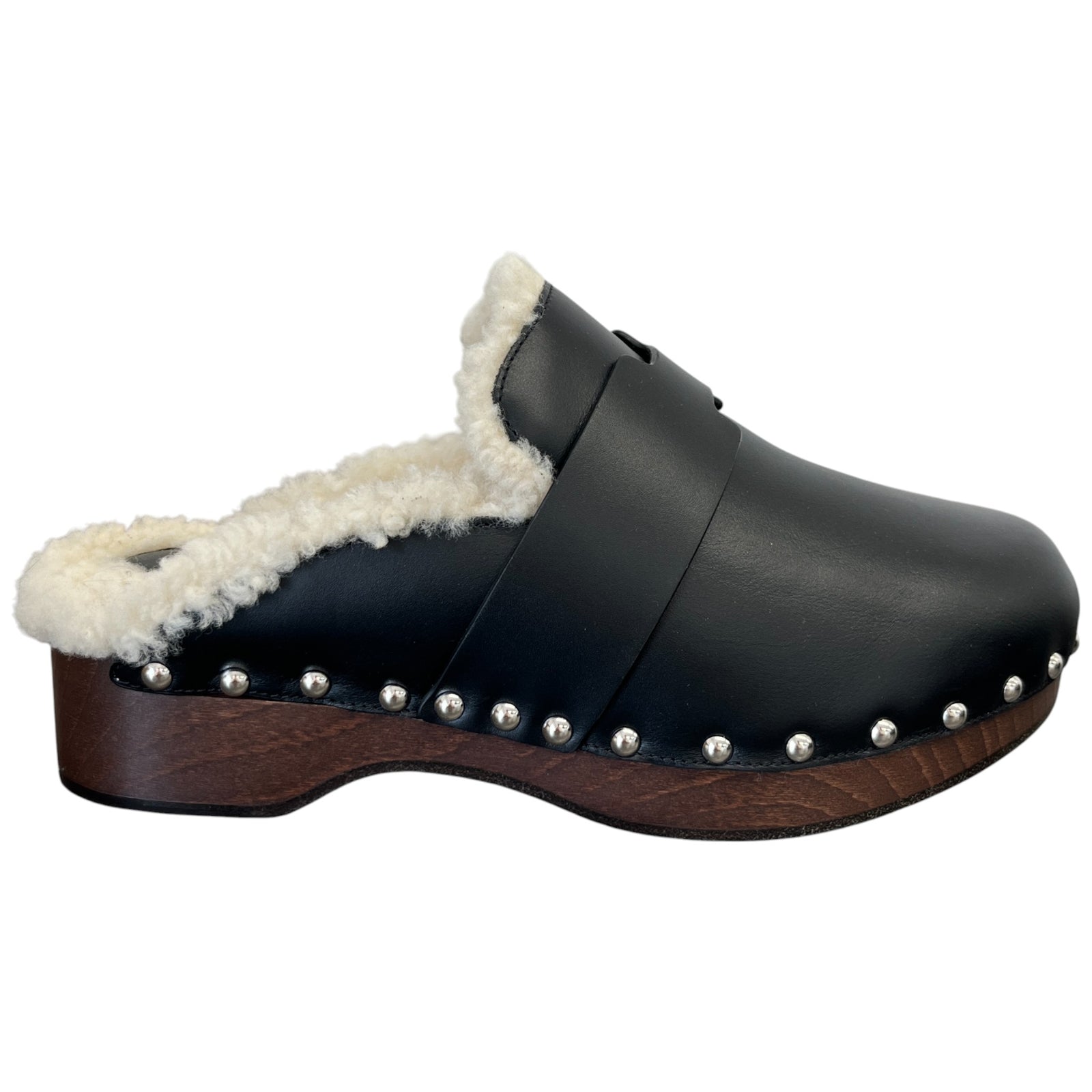 Women's Calya Clog Mules Black Size EU 36 / UK 3 - Photo 1