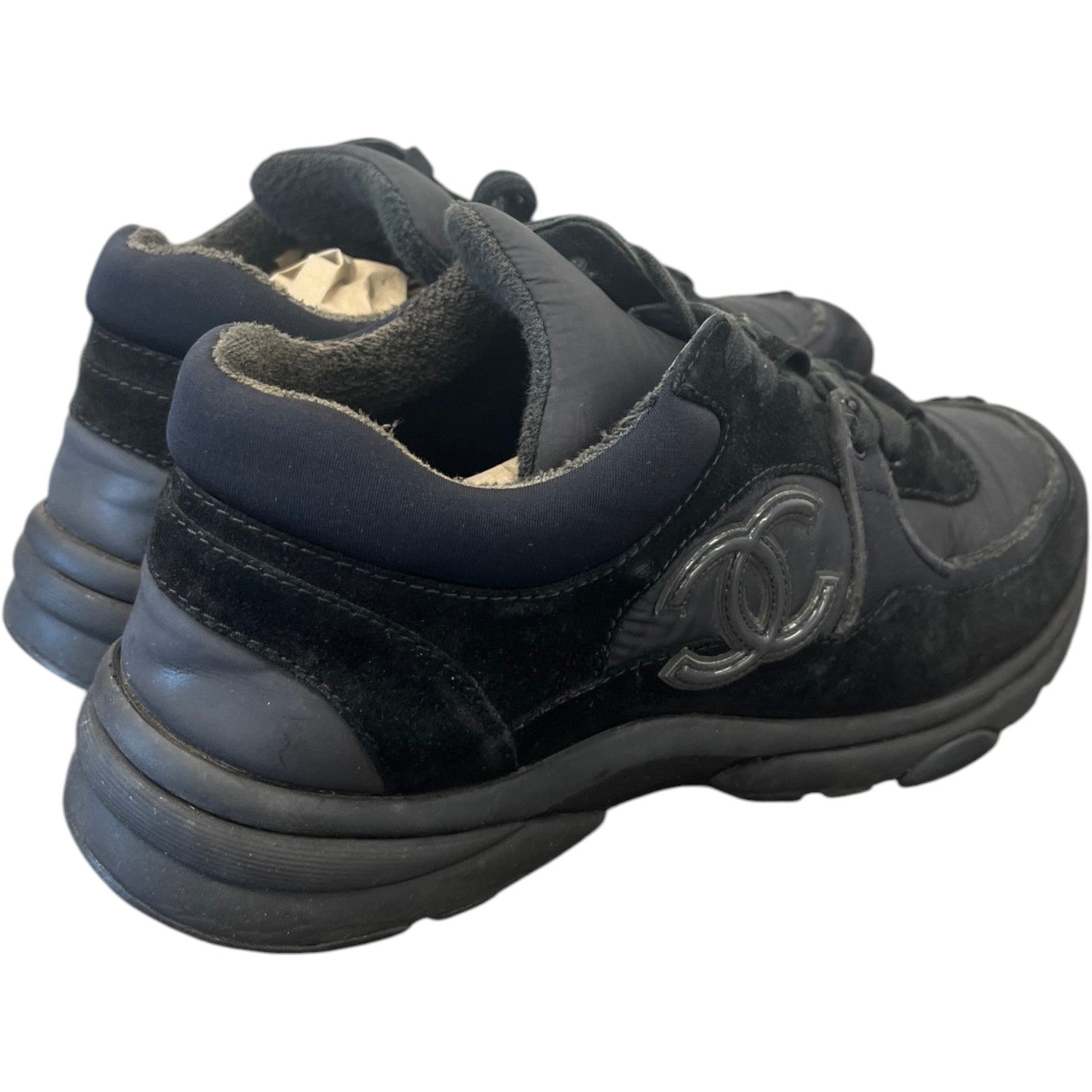 Women's Cc Runner Low Trainers Black Size EU 38.5 / UK 5.5 - Photo 8