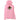 Men's Embroidered Logo Hoodie Pink Size M