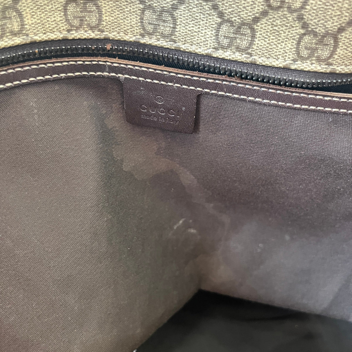 Women's GG Supreme Handbag Beige - Photo 12