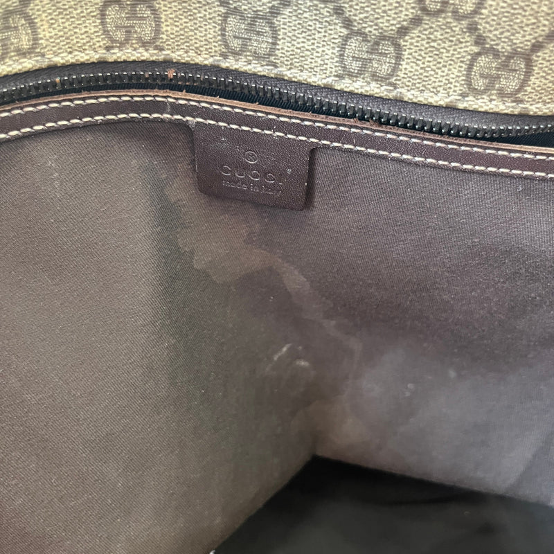 Women's GG Supreme Handbag Beige