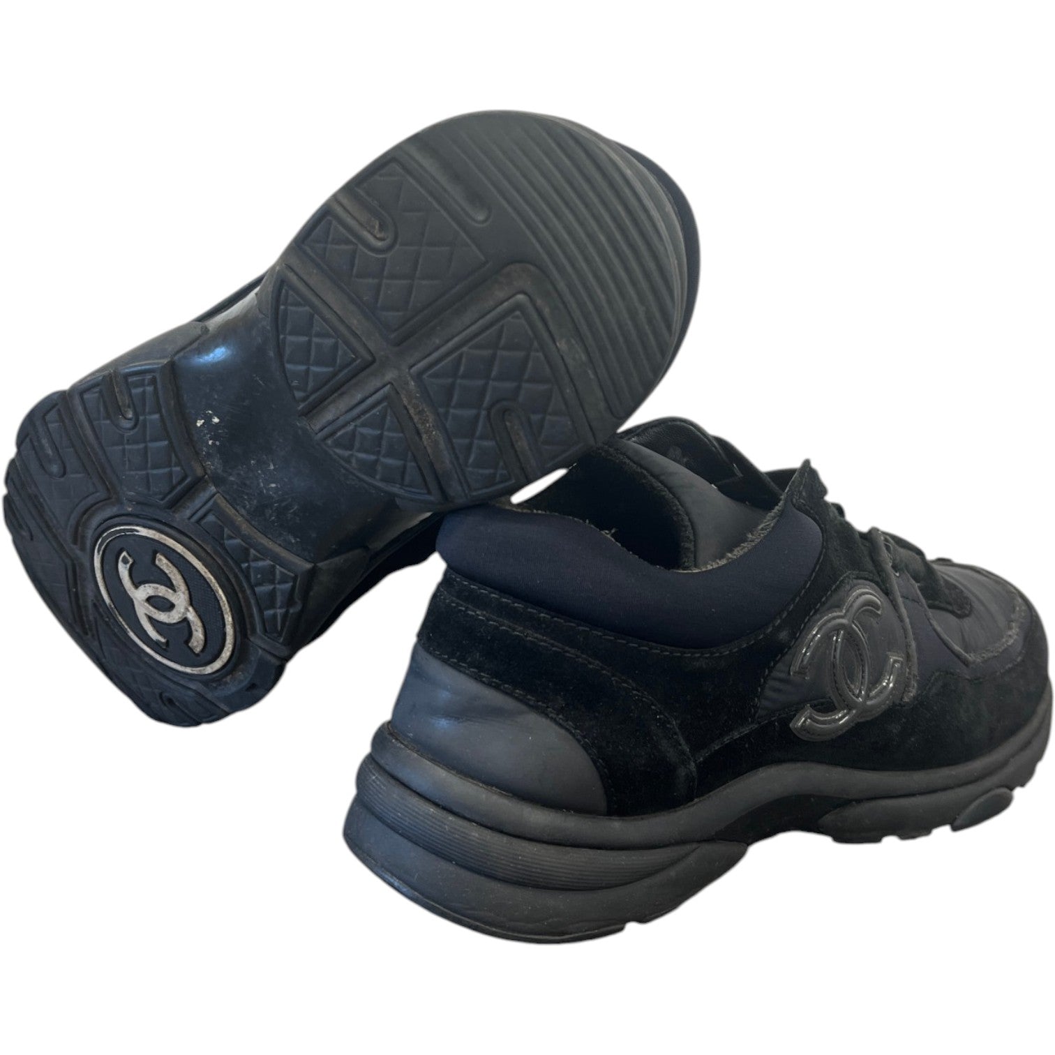 Women's Cc Runner Low Trainers Black Size EU 38.5 / UK 5.5 - Photo 10
