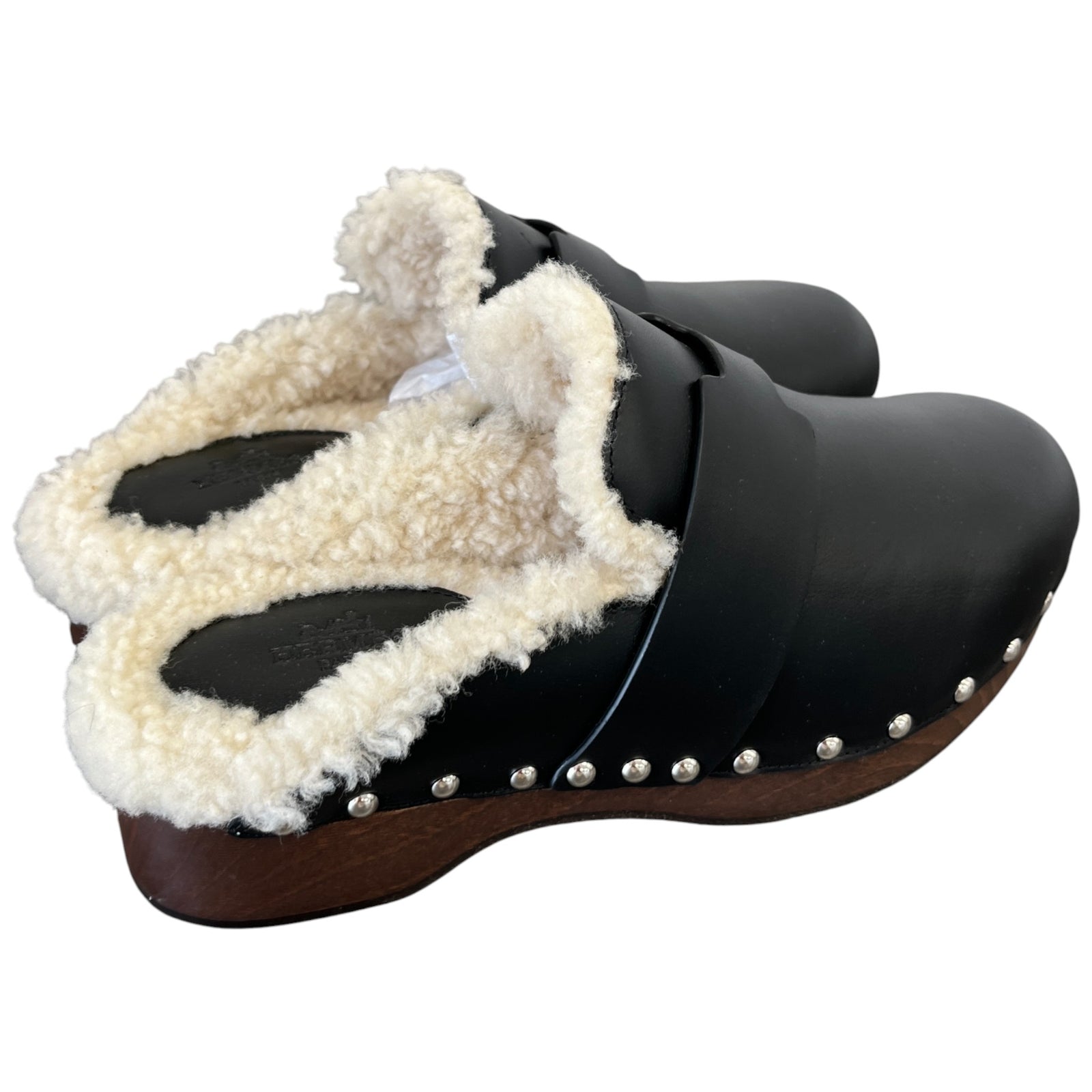 Women's Calya Clog Mules Black Size EU 36 / UK 3 - Photo 8