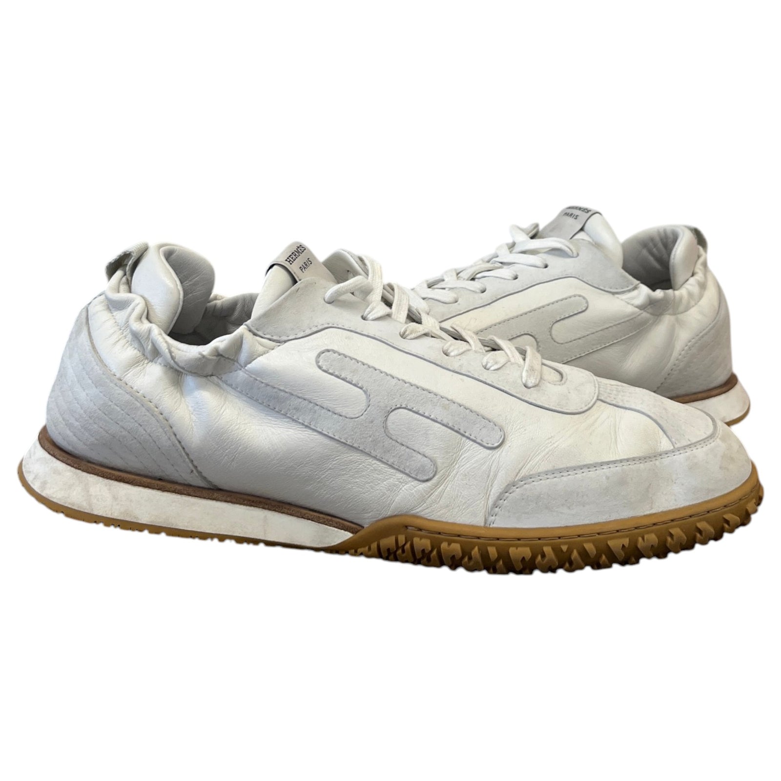 Men's Jet Low Trainers White Size UK 11 / EU 45 - Photo 3