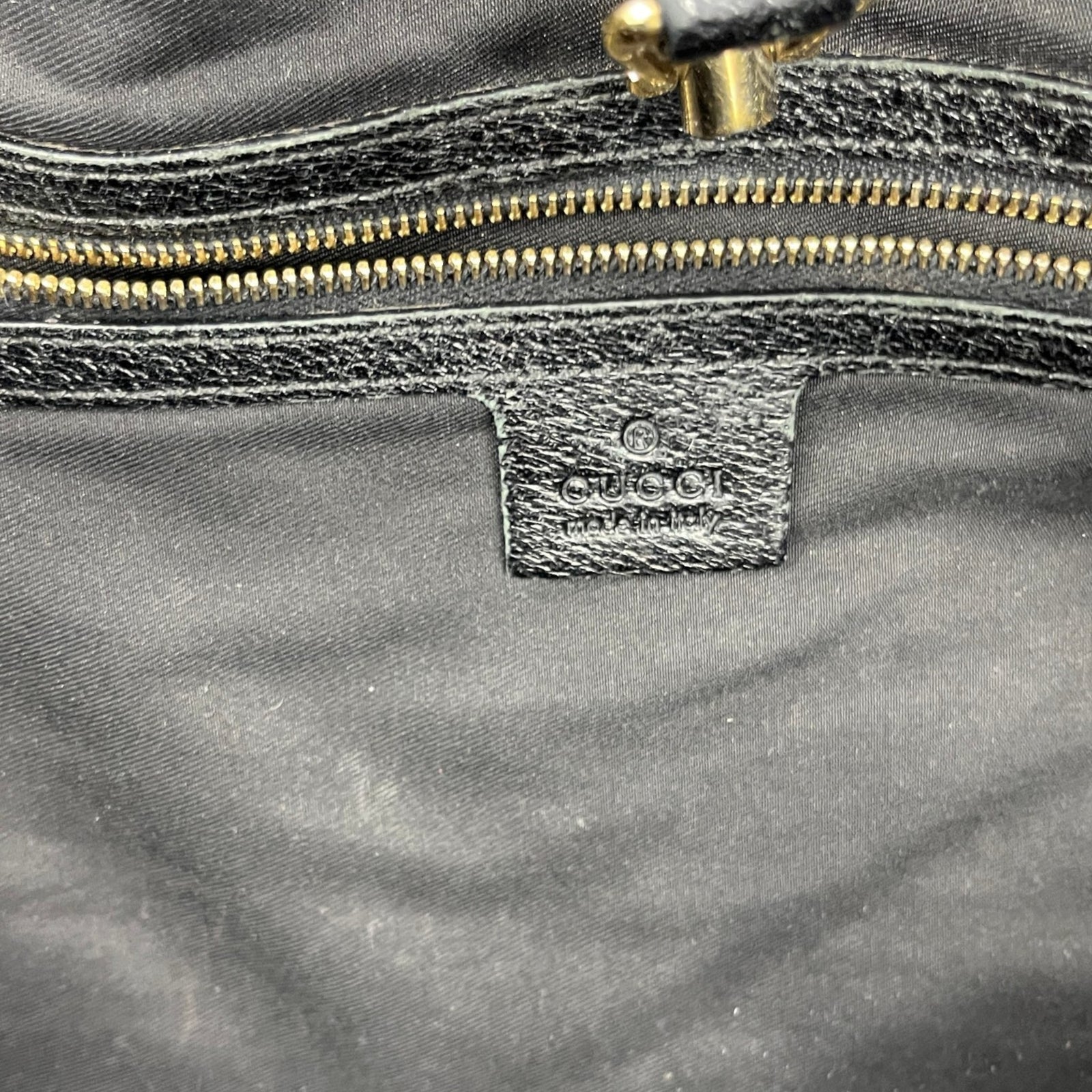 Women's Gg Monogram Canvas Jackie Shoulder Bag Black - Photo 11