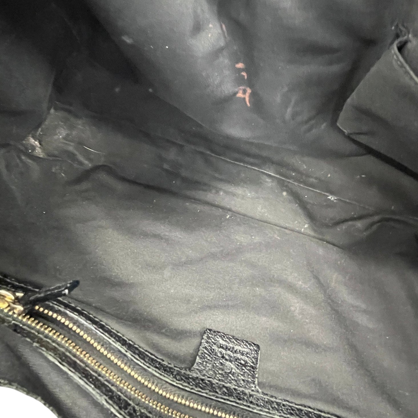 Women's Gg Monogram Canvas Jackie Shoulder Bag Black - Photo 12
