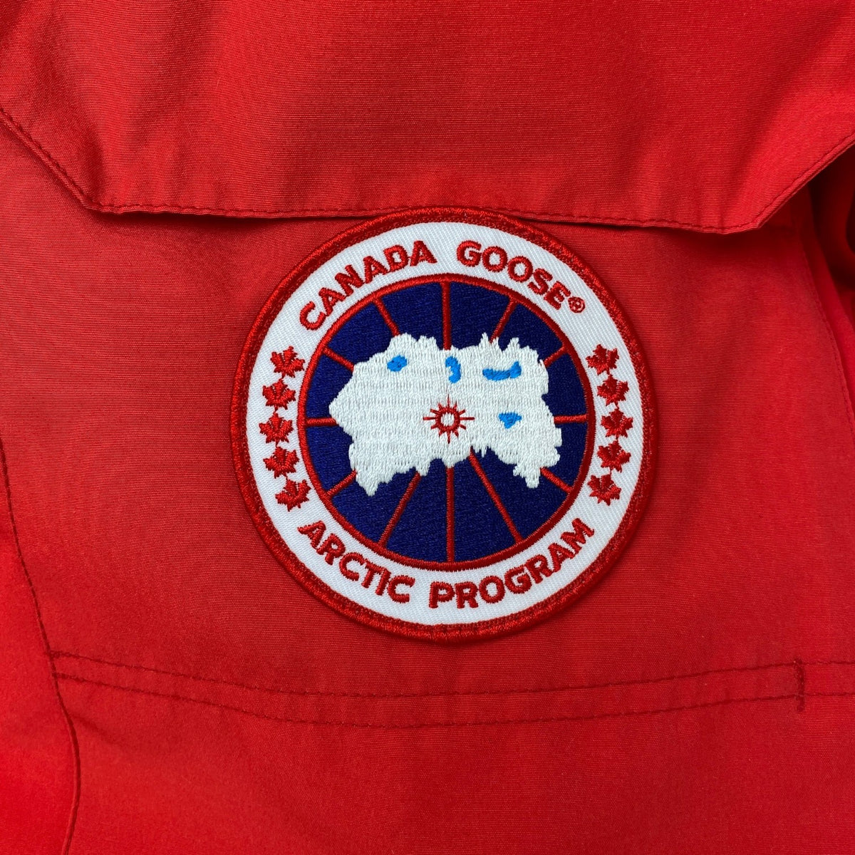 Men's Expedition Parka Fur Jacket Red Size 3XL - Photo 5