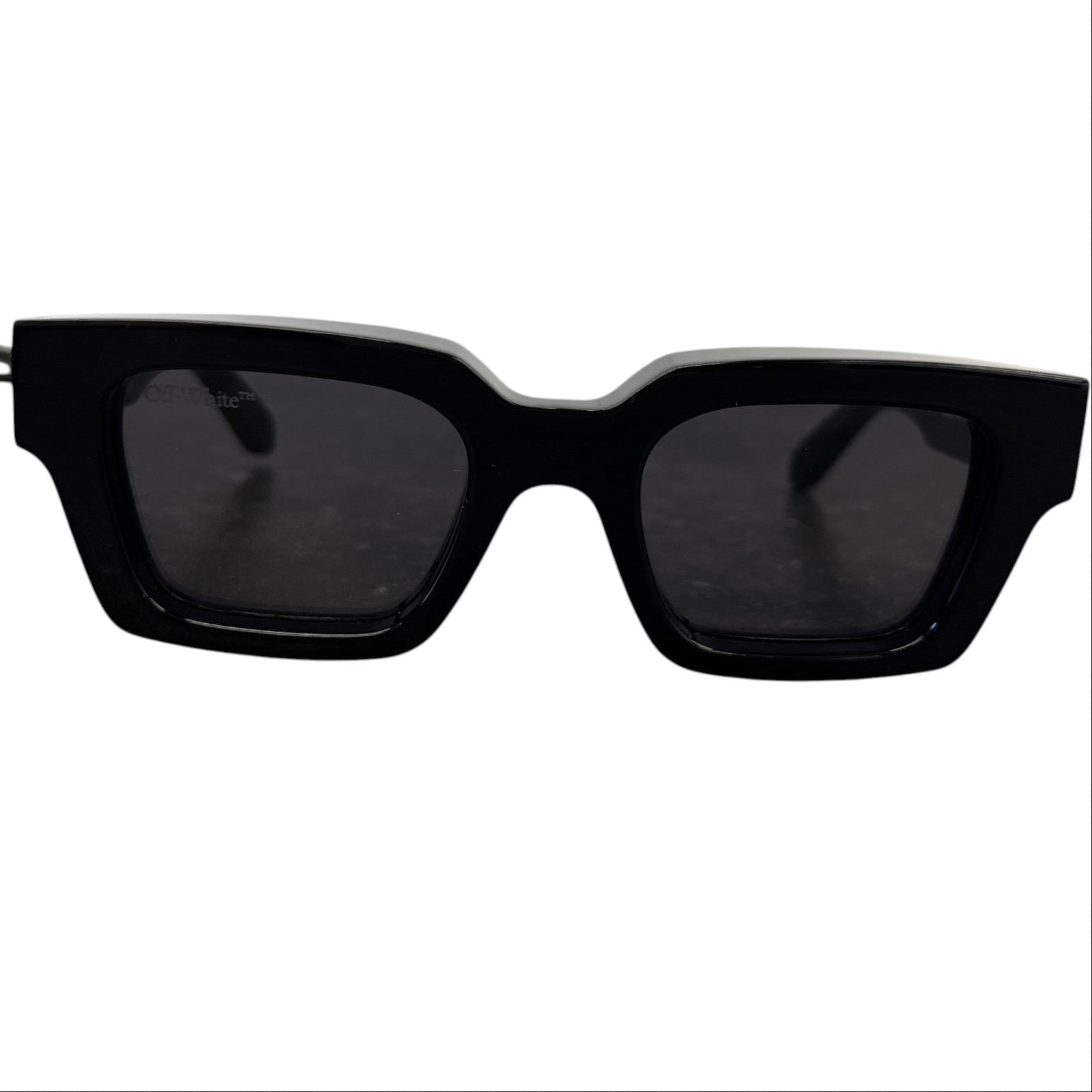 Men's Virgil Square Frame Sunglasses Black - Photo 1