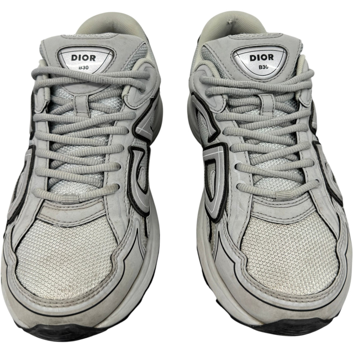 Men's B30 Low Trainers Grey Size UK 7 / EU 41 - Photo 6