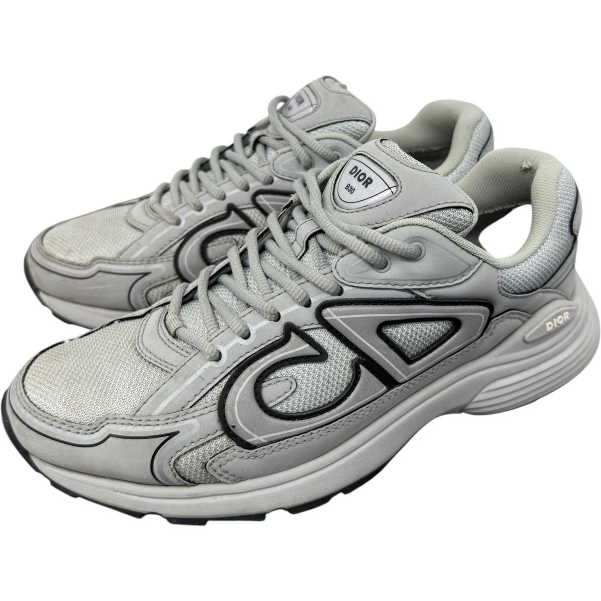 Men's B30 Low Trainers Grey Size UK 7 / EU 41 - Photo 7