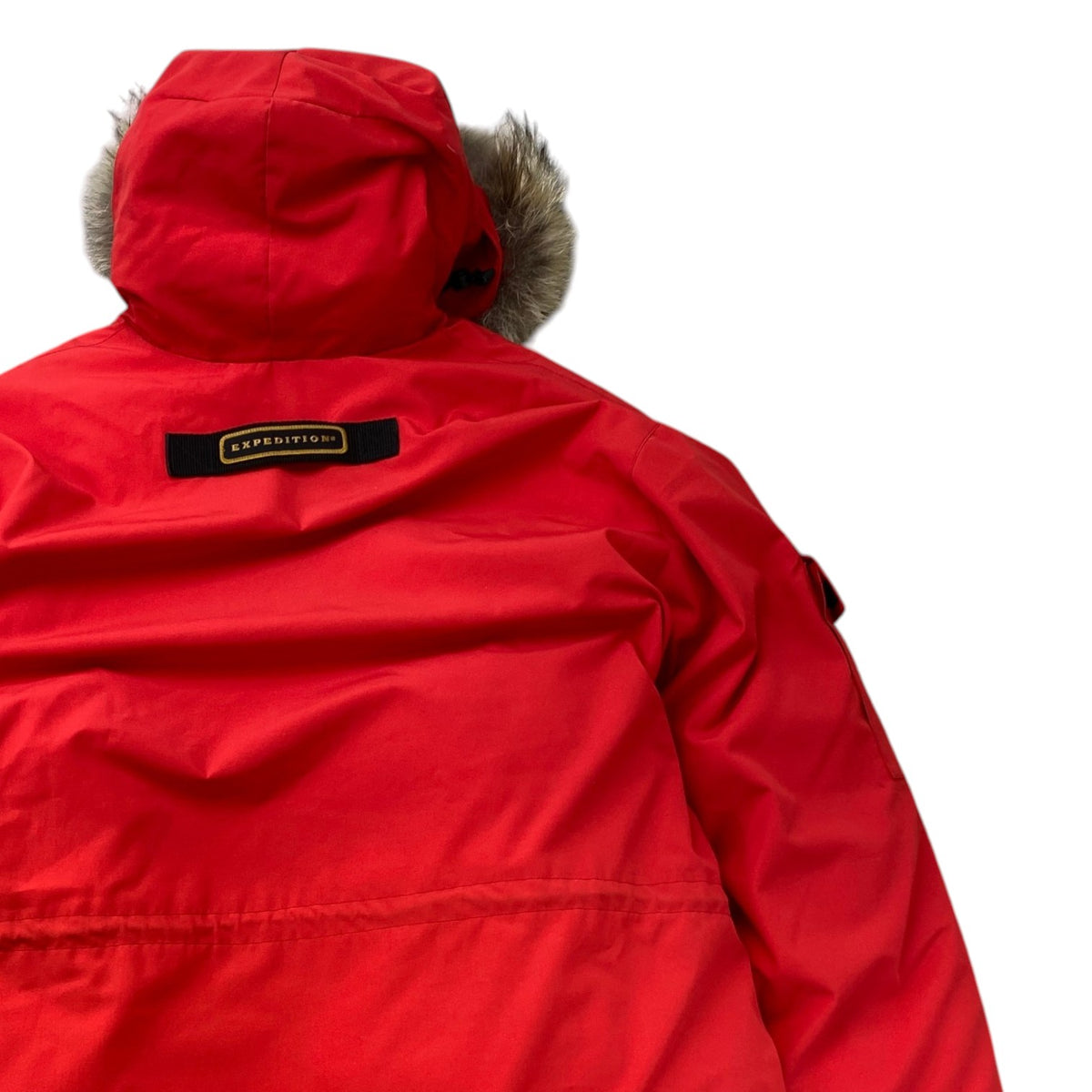 Men's Expedition Parka Fur Jacket Red Size 3XL - Photo 4