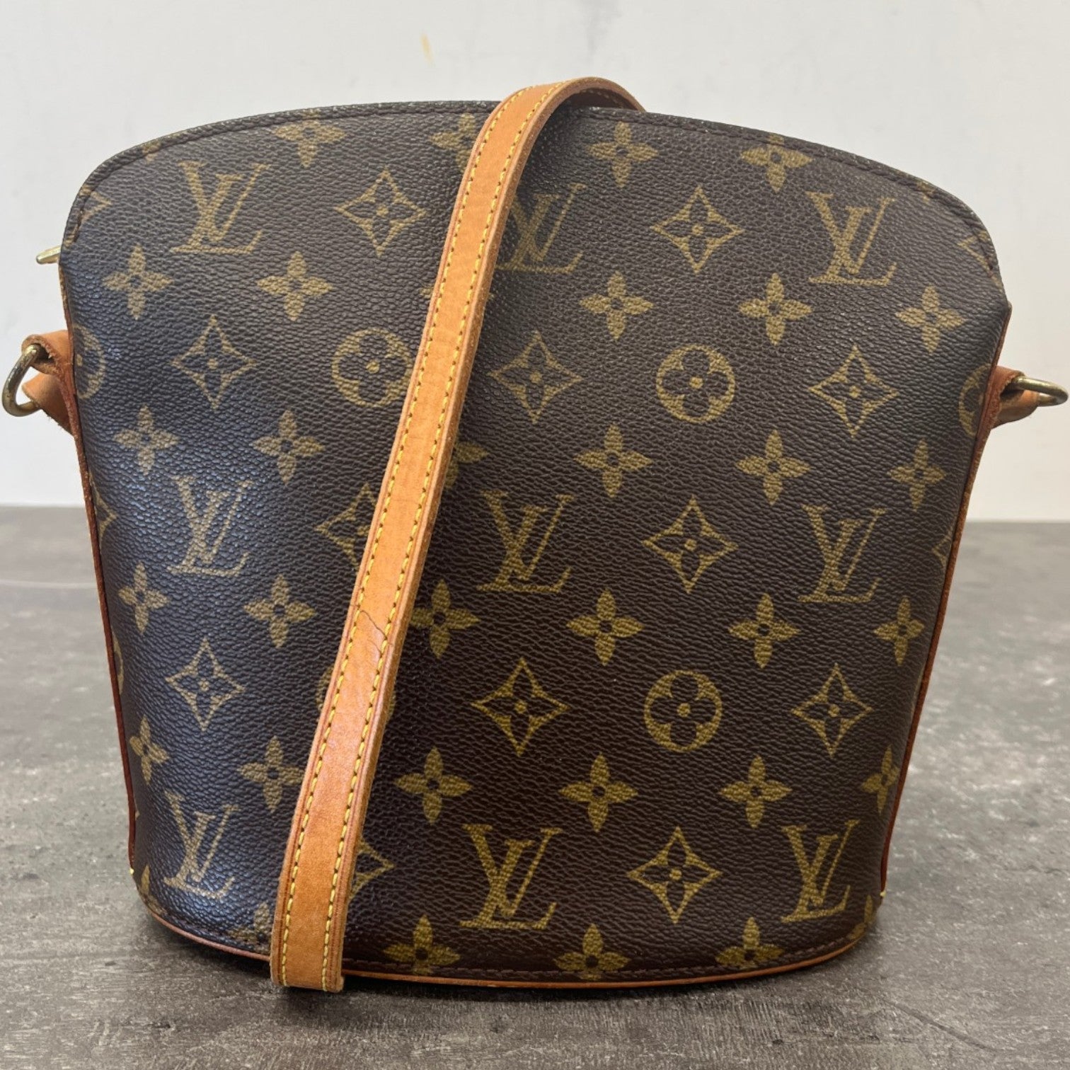 Women's Monogram Drouot Bag Brown - Photo 13