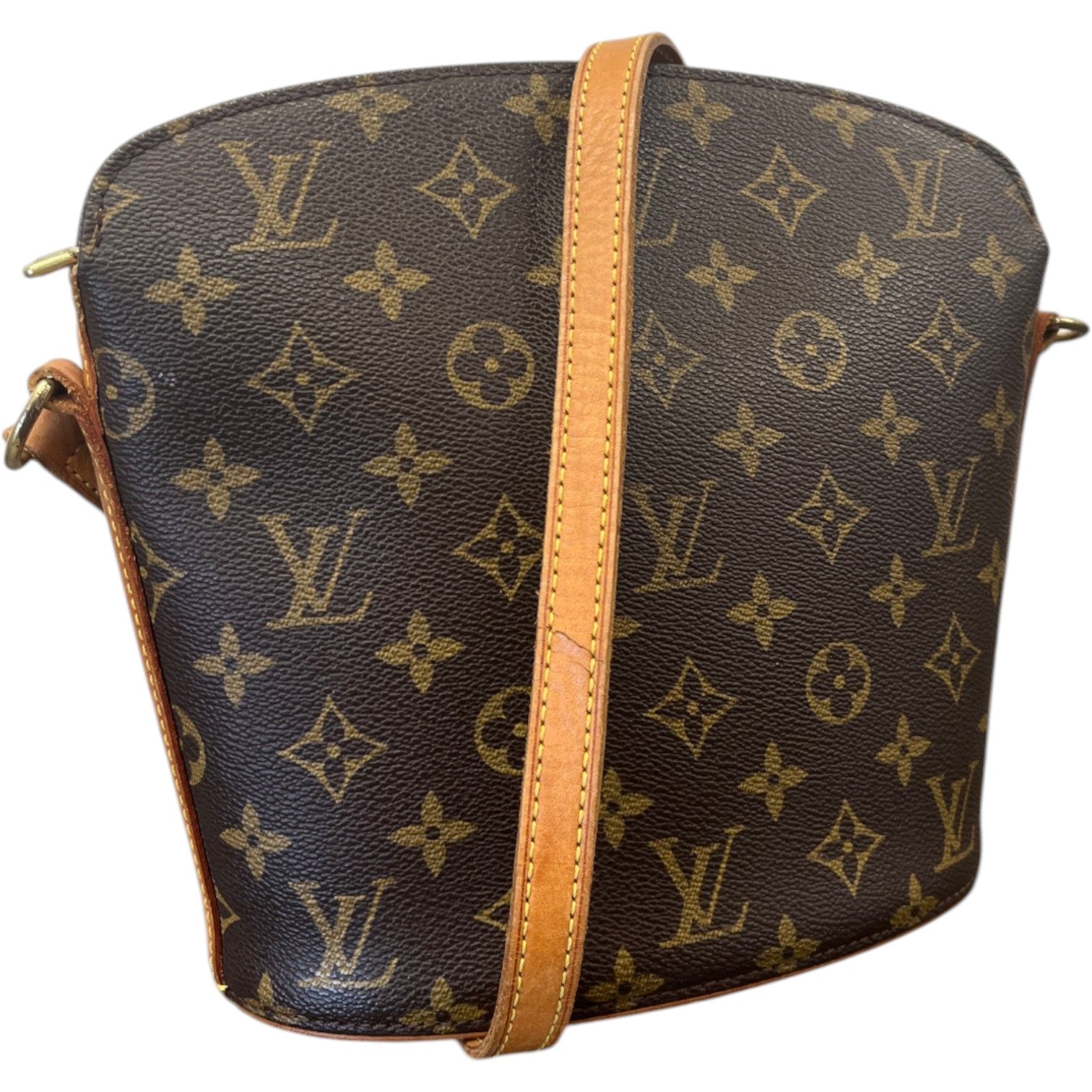 Women's Monogram Drouot Bag Brown - Photo 4
