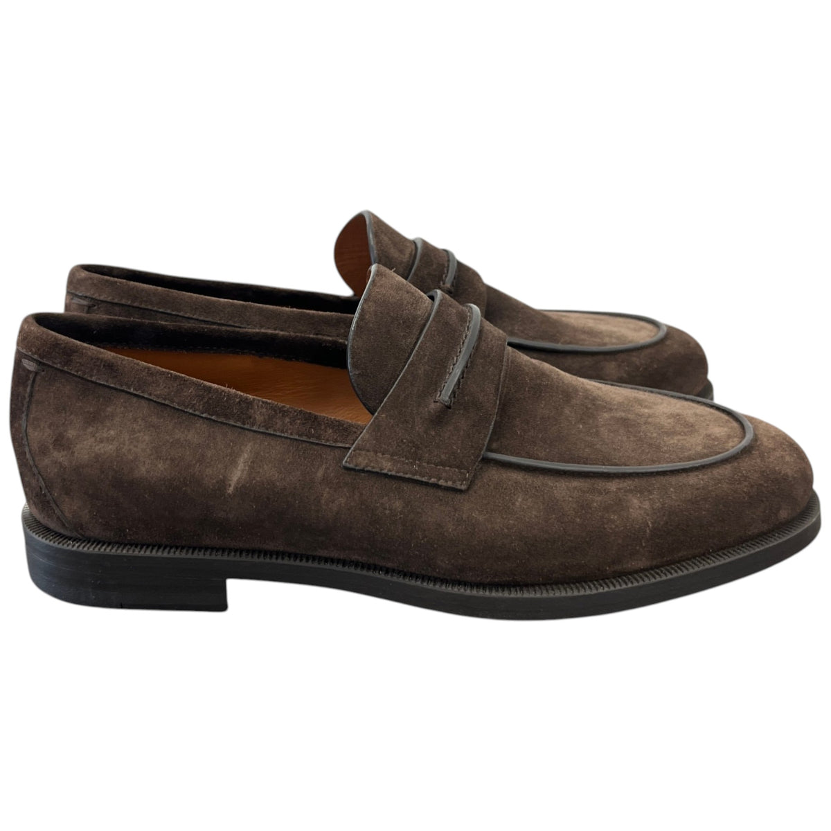 Men's Mocassin Corso Loafers Brown Size UK 7.5 / EU 41.5 - Photo 8