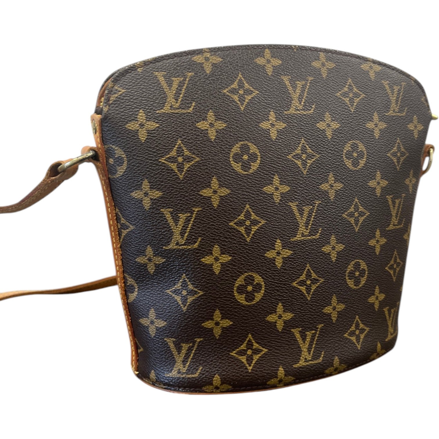 Women's Monogram Drouot Bag Brown - Photo 8