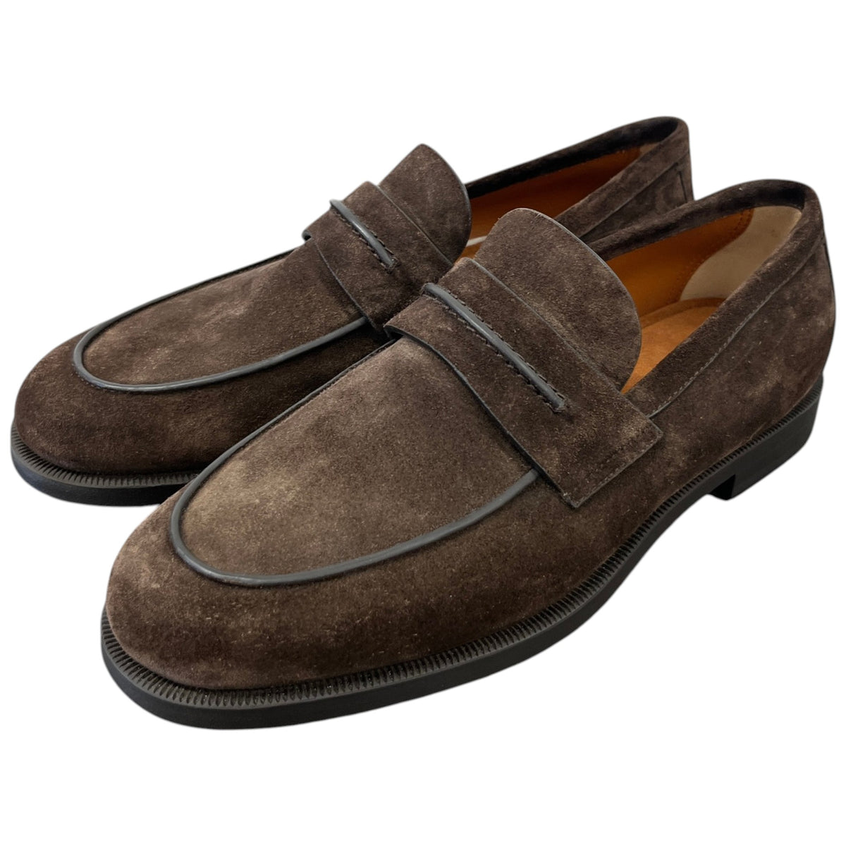 Men's Mocassin Corso Loafers Brown Size UK 7.5 / EU 41.5 - Photo 9