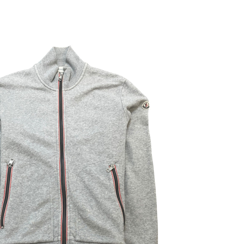 Men's Maglia Cardigan Track Jacket Grey Size XL
