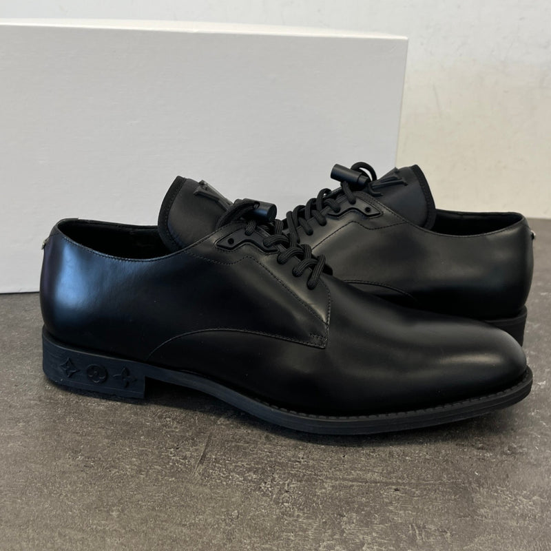 Men's Harness Derby Loafers Black Size UK 8.5 / EU 42.5