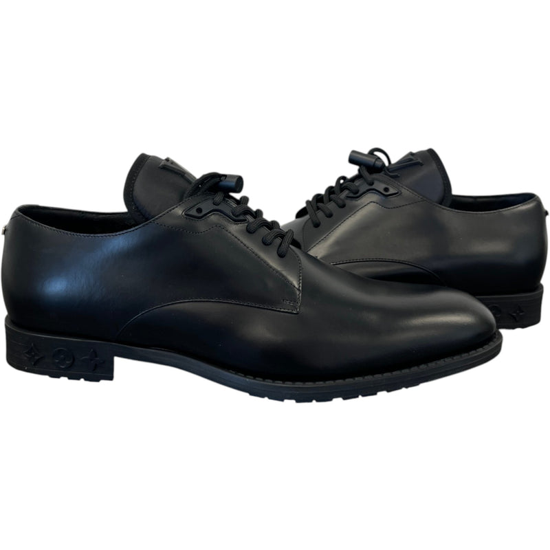 Men's Harness Derby Loafers Black Size UK 8.5 / EU 42.5