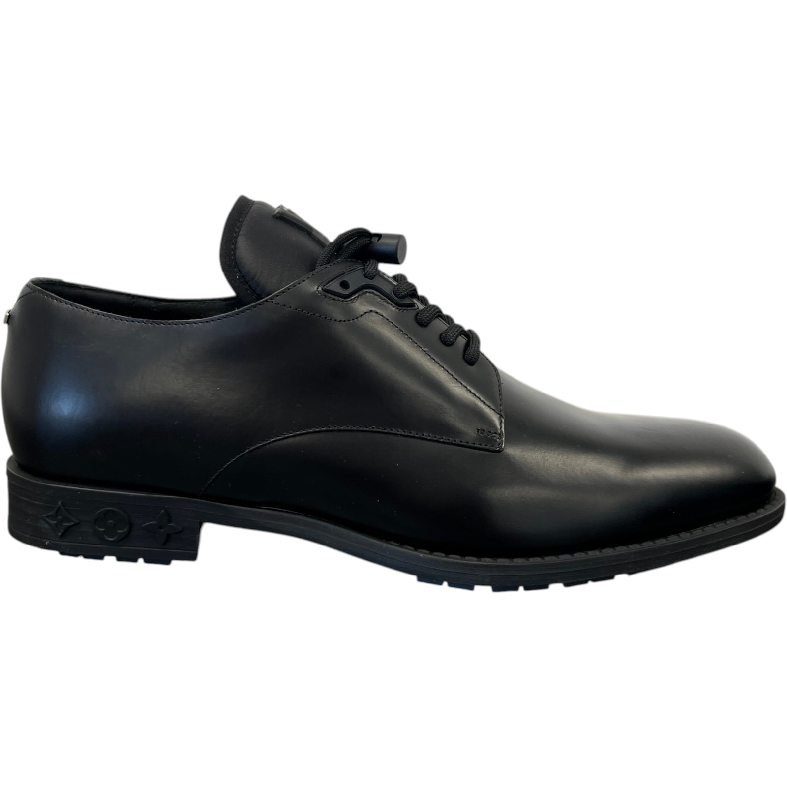 Men's Harness Derby Loafers Black Size UK 8.5 / EU 42.5 - Photo 1