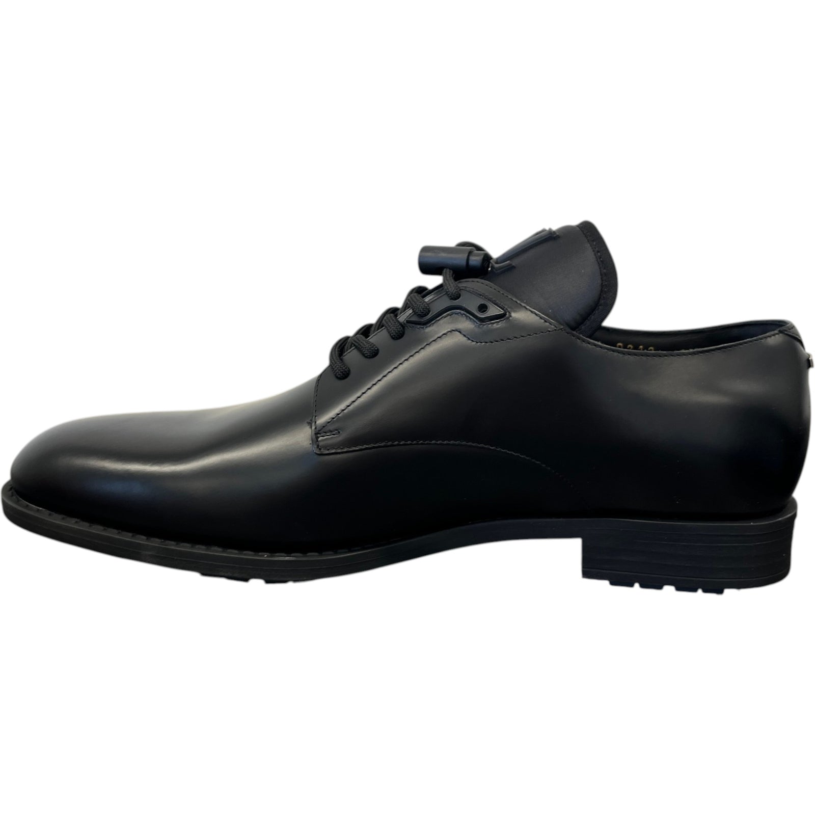 Men's Harness Derby Loafers Black Size UK 8.5 / EU 42.5 - Photo 5