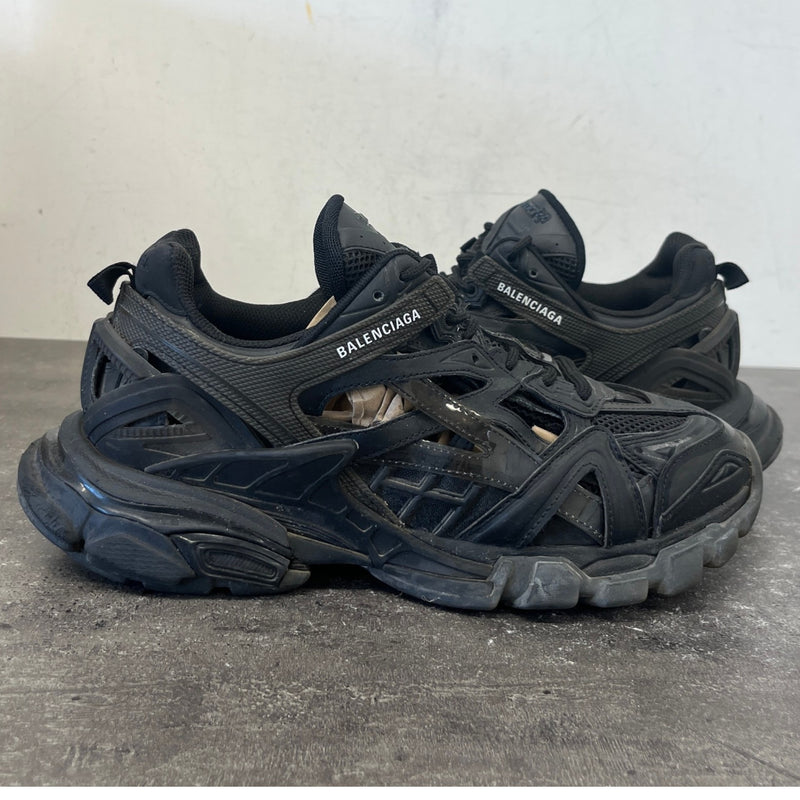 Men's Track 2 Low Trainers Black Size UK 7 / EU 41