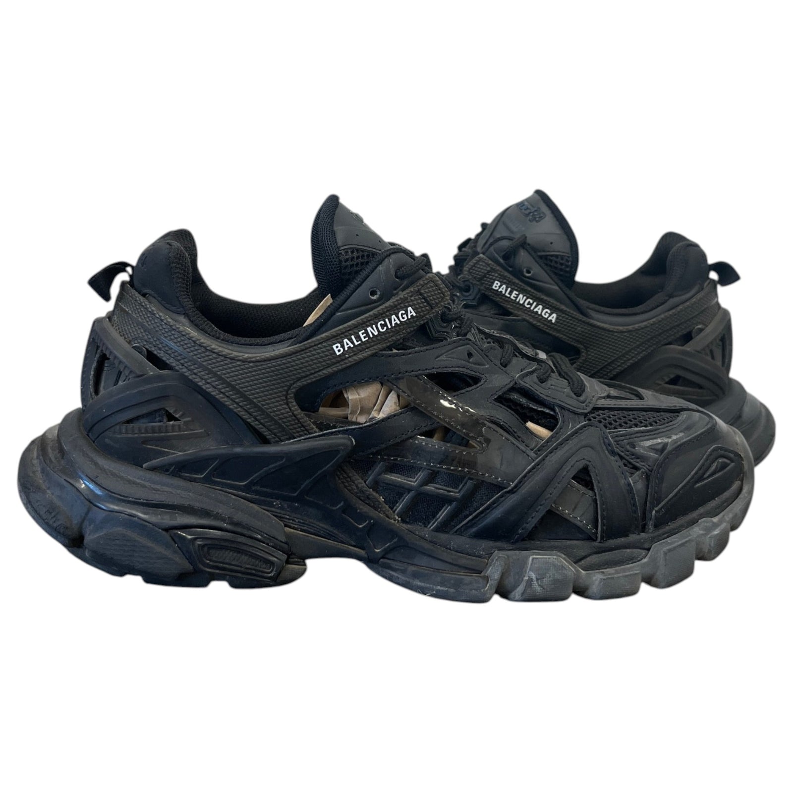 Men's Track 2 Low Trainers Black Size UK 7 / EU 41 - Photo 3
