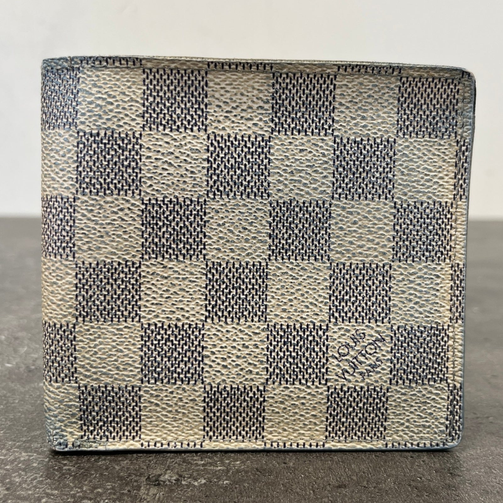 Women's Damier Azur Portefeuille Marco Wallet Cream - Photo 8