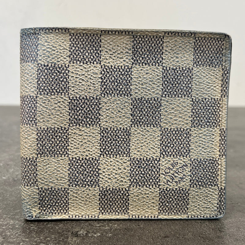 Women's Damier Azur Portefeuille Marco Wallet Cream