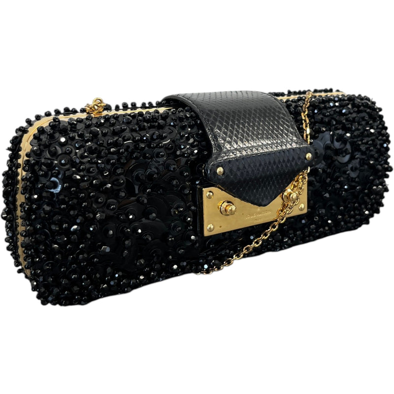 Women's Minaudiere Tresor Clutch Black
