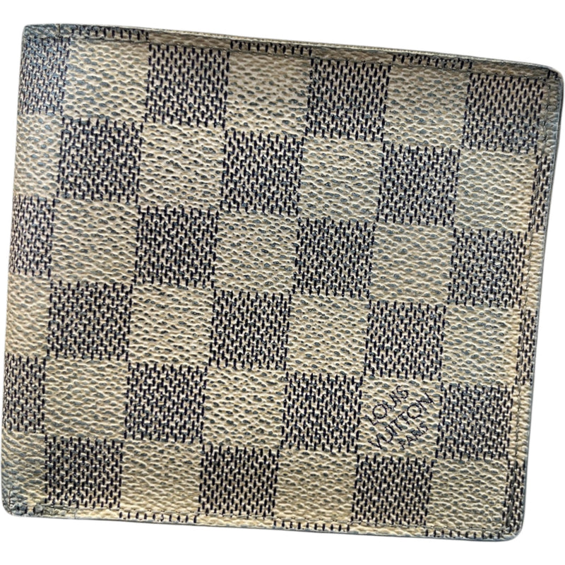 Women's Damier Azur Portefeuille Marco Wallet Cream