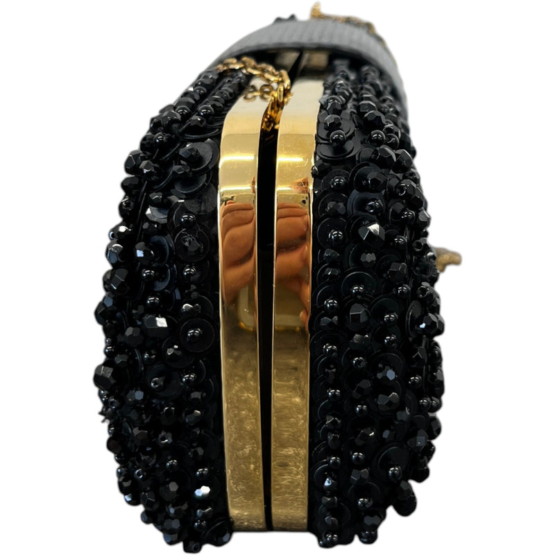 Women's Minaudiere Tresor Clutch Black