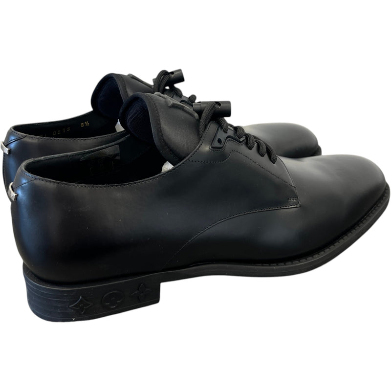 Men's Harness Derby Loafers Black Size UK 8.5 / EU 42.5