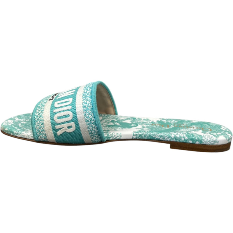 Women's Dway Slides Green Size EU 36.5 / UK 3.5