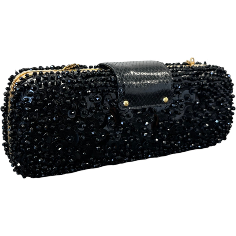 Women's Minaudiere Tresor Clutch Black