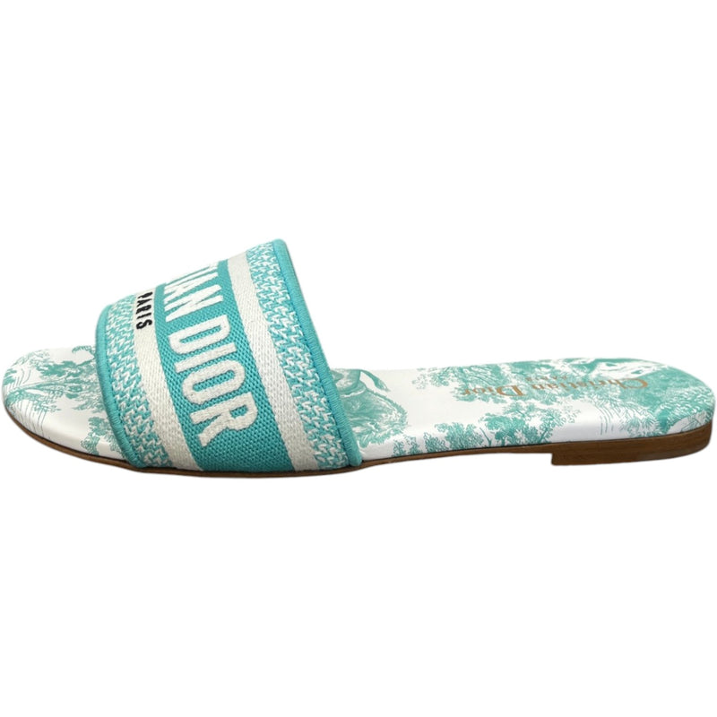 Women's Dway Slides Green Size EU 36.5 / UK 3.5